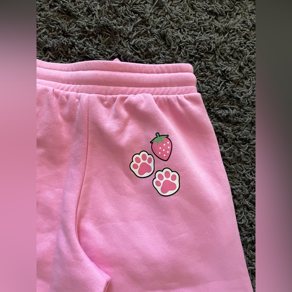 Pink cat sweatpants - Picture 7 of 8